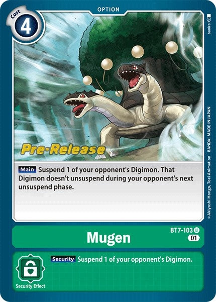 Image for Mugen - Digimon Card Game