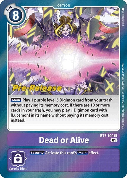 Image for Dead or Alive - Digimon Card Game