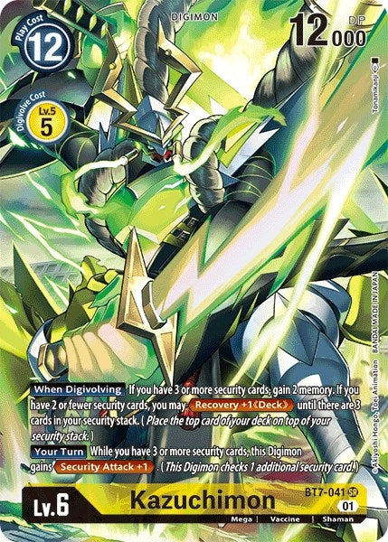 Image for Kazuchimon (Alternate Art) - Digimon Card Game