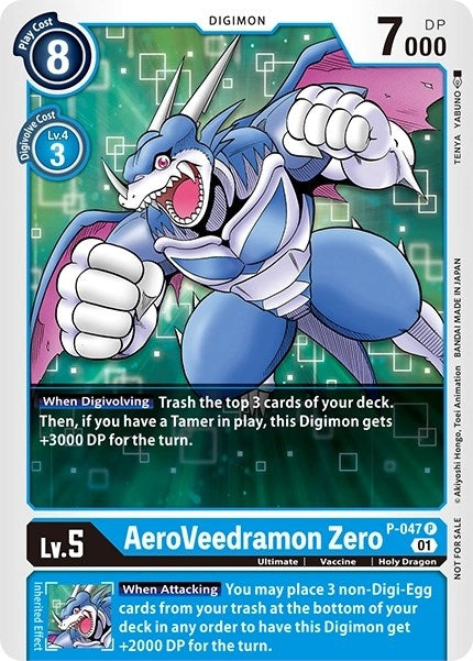 Image for AeroVeedramon Zero - Digimon Card Game