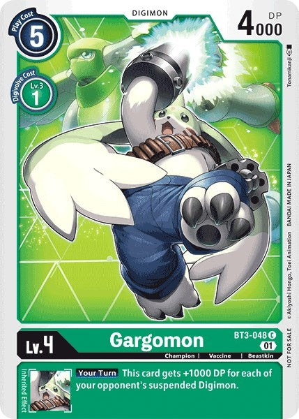 Image for Gargomon - BT3-048 (Winner Pack Next Adventure) - Digimon Card Game