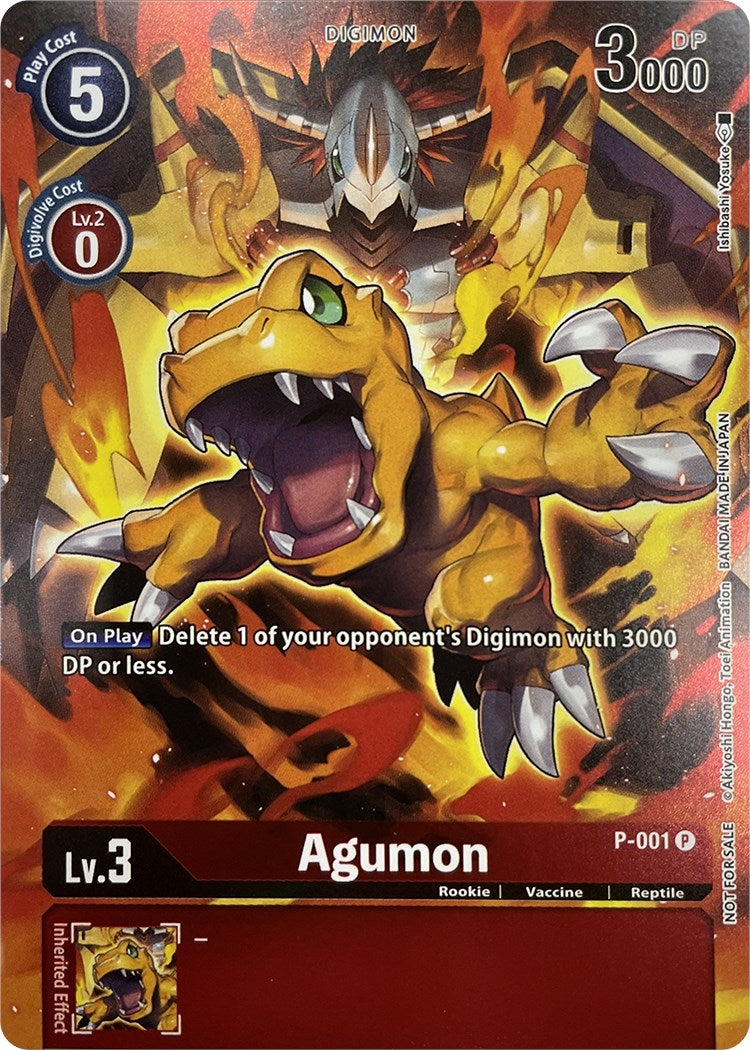 Image for Agumon - P-001 (Tamer's Evolution Box 2) - Digimon Card Game