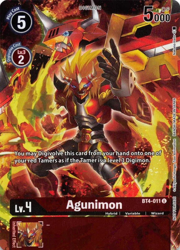 Image for Agunimon (Tamer's Evolution Box 2) - Digimon Card Game