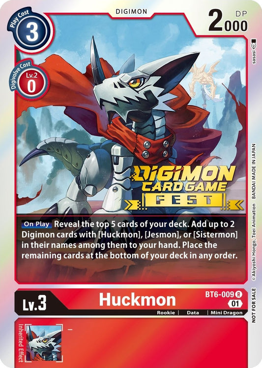 Image for Huckmon (Digimon Card Game Fest 2022) - Digimon Card Game