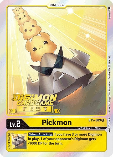 Image for Pickmon (Digimon Card Game Fest 2022) - Digimon Card Game