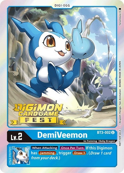 Image for DemiVeemon - BT3-002 (Digimon Card Game Fest 2022) - Digimon Card Game
