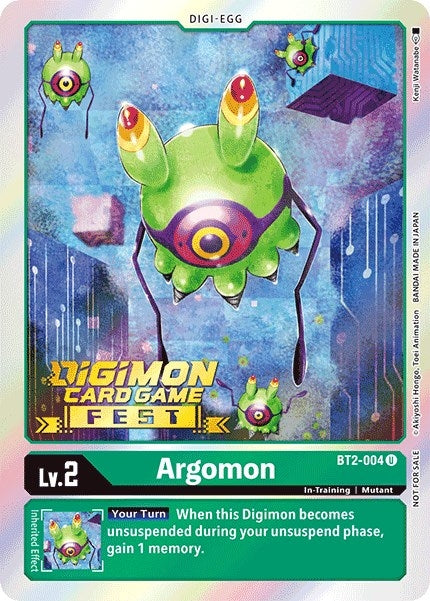 Image for Argomon - BT2-004 (Digimon Card Game Fest 2022) - Digimon Card Game