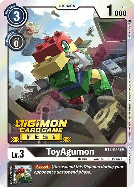 Image for ToyAgumon (Digimon Card Game Fest 2022) - Digimon Card Game