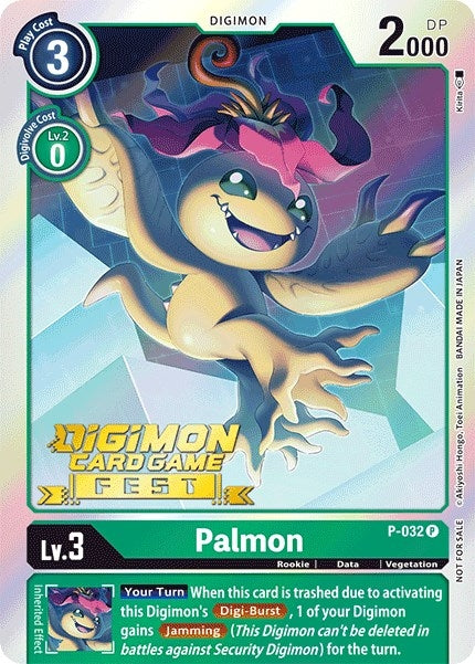 Image for Palmon - P-032 (Digimon Card Game Fest 2022) - Digimon Card Game