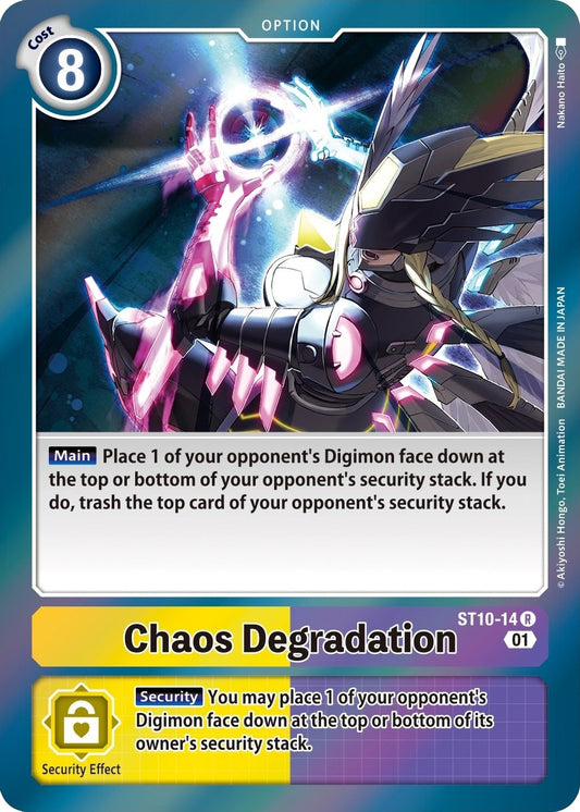 Image for Chaos Degradation - Digimon Card Game