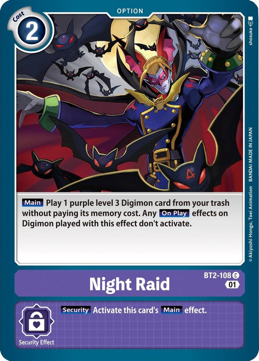 Image for Night Raid (Parallel Rare) - Digimon Card Game