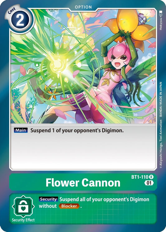 Image for Flower Cannon (Parallel Rare) - Digimon Card Game