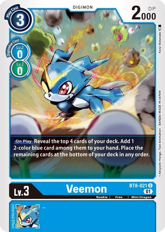 Image for Veemon - Digimon Card Game