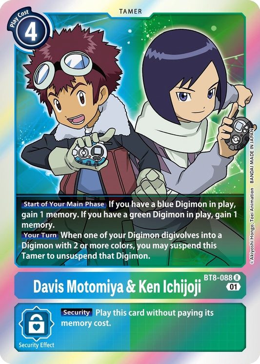 Image for Davis Motomiya & Ken Ichijoji - Digimon Card Game