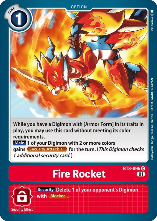 Image for Fire Rocket - Digimon Card Game