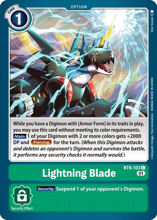 Image for Lightning Blade - Digimon Card Game