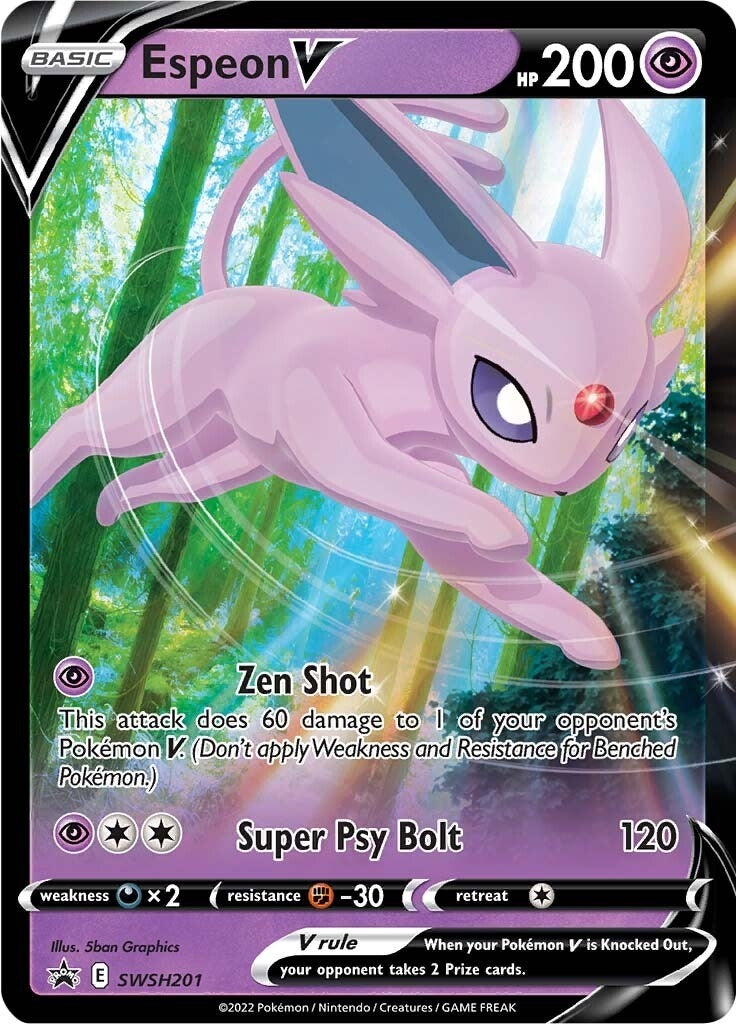 Image for Espeon V - SWSH201 - Pokemon