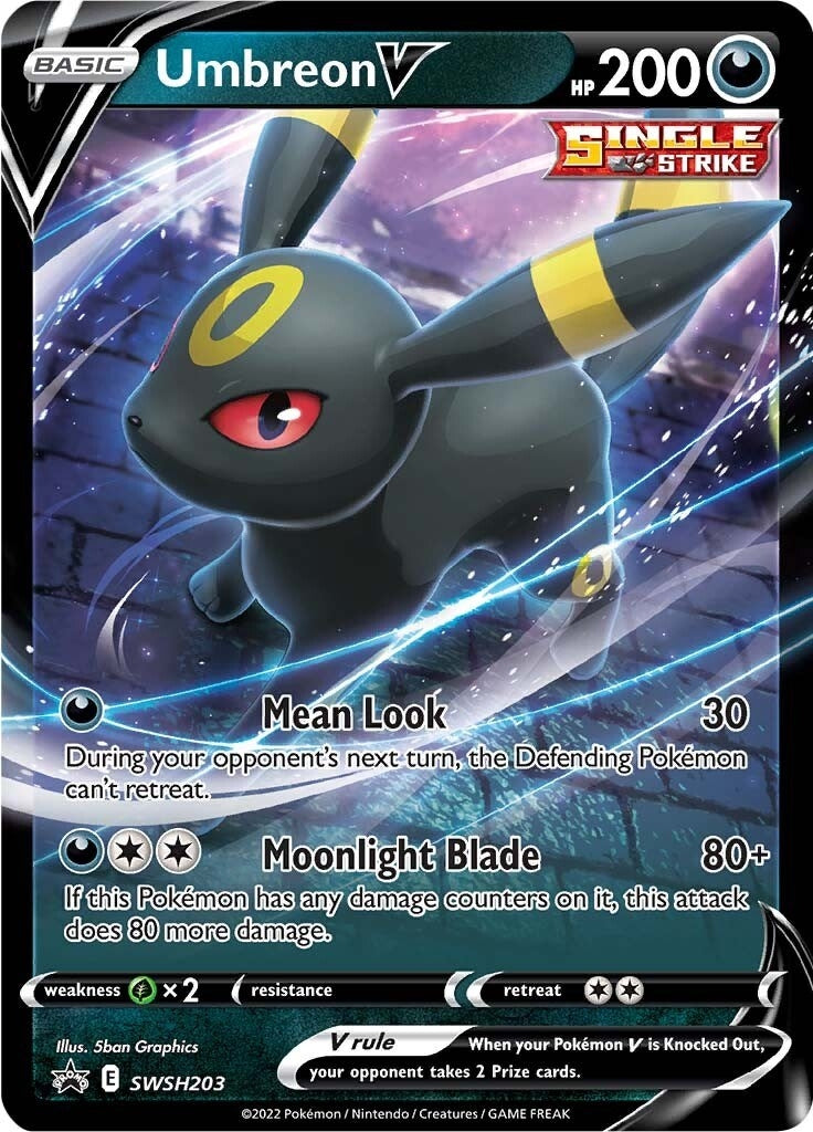Image for Umbreon V - SWSH203 - Pokemon