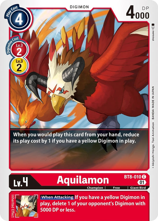Image for Aquilamon - Digimon Card Game