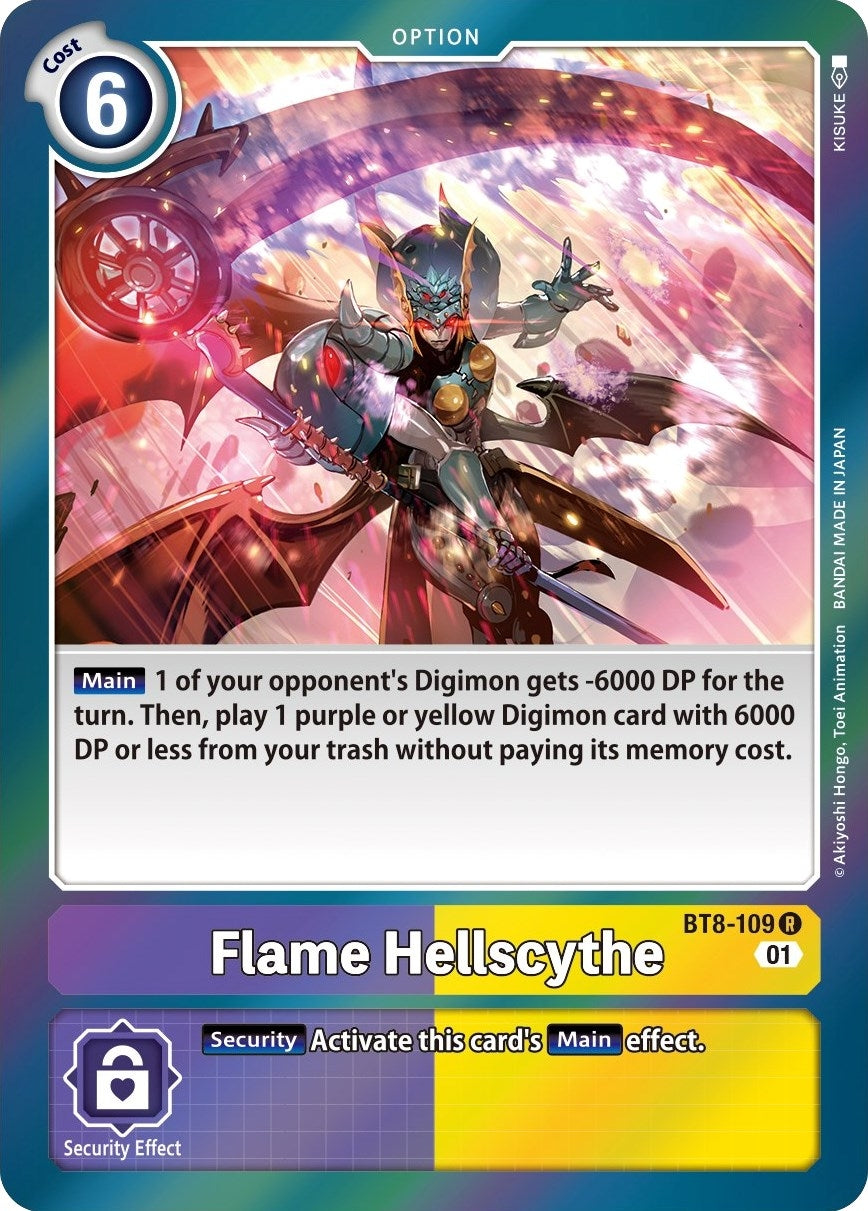 Image for Flame Hellscythe - Digimon Card Game