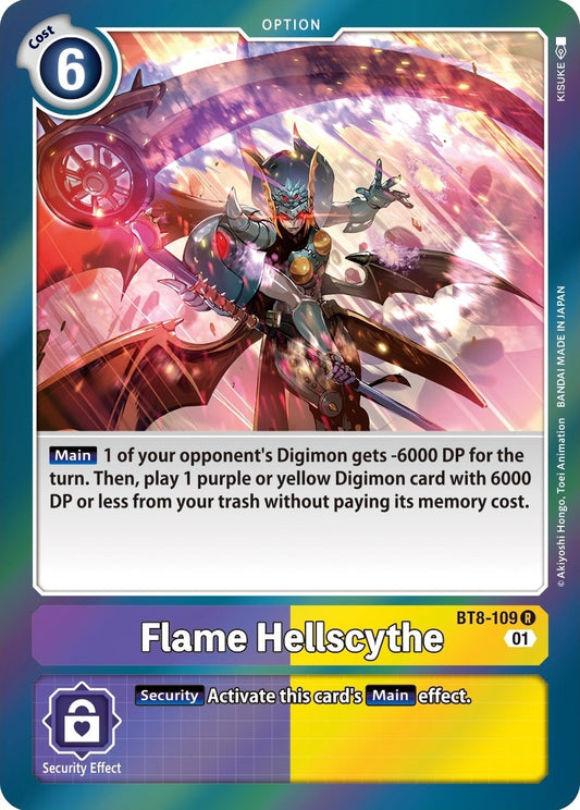 Image for Flame Hellscythe - Digimon Card Game