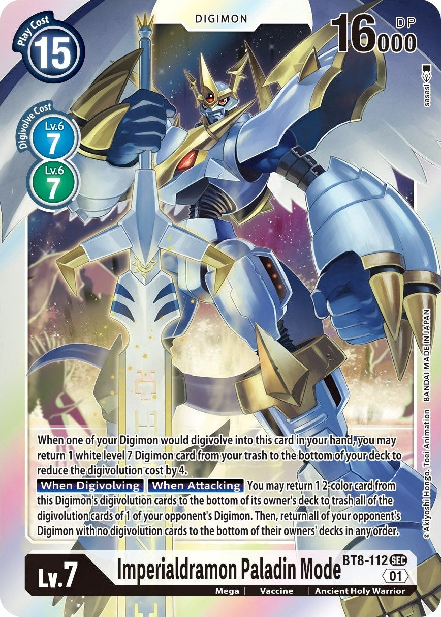 Image for Imperialdramon Paladin Mode - Digimon Card Game