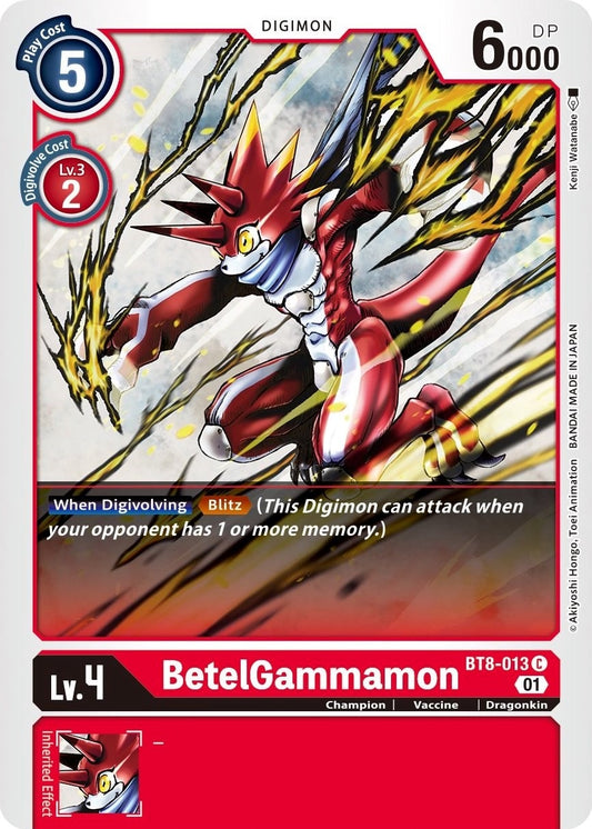 Image for BetelGammamon - Digimon Card Game