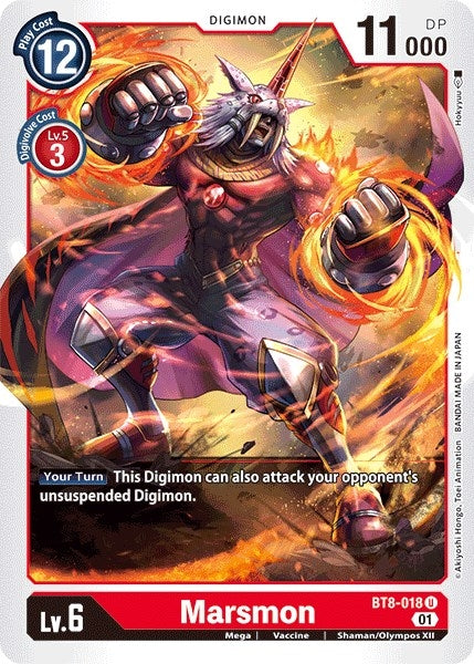 Image for Marsmon - Digimon Card Game