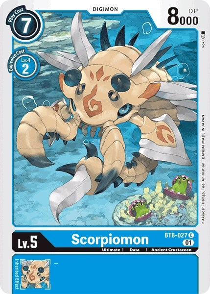 Image for Scorpiomon - Digimon Card Game