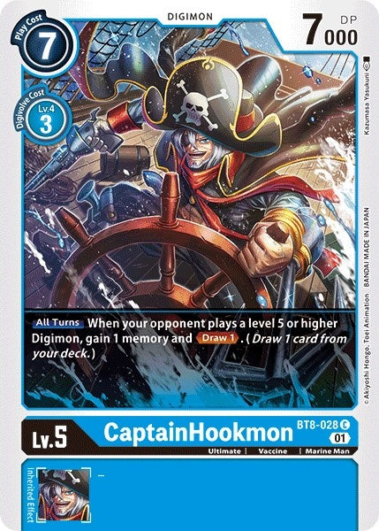 Image for CaptainHookmon - Digimon Card Game