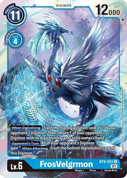 Image for FrosVelgrmon - Digimon Card Game