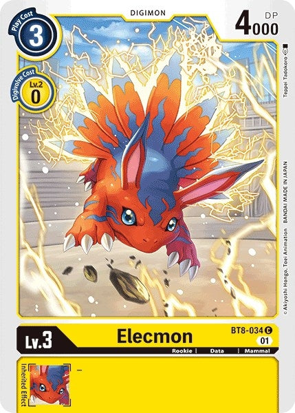 Image for Elecmon - Digimon Card Game