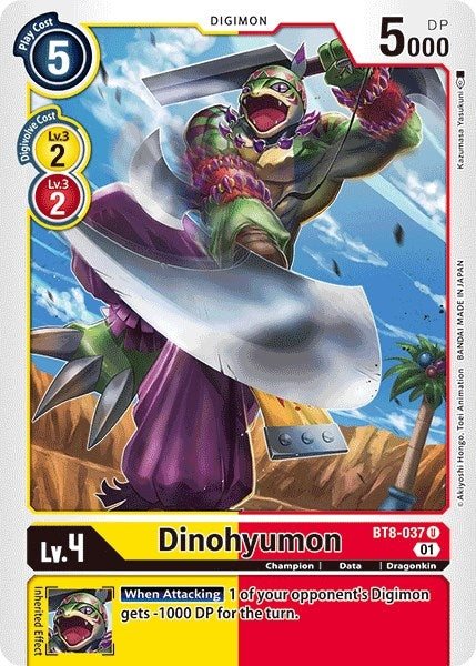 Image for Dinohyumon - Digimon Card Game