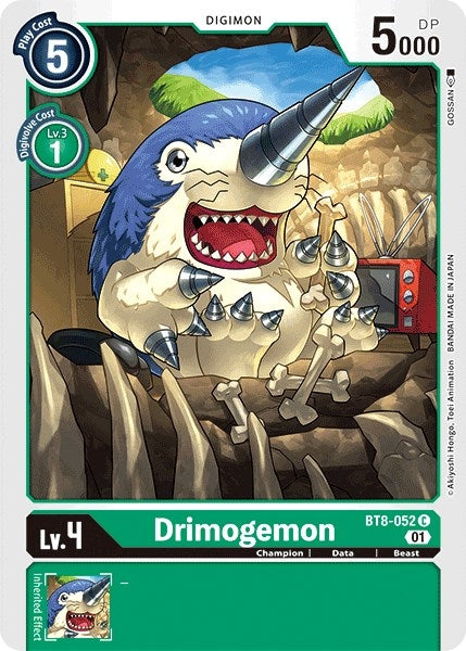 Image for Drimogemon - Digimon Card Game