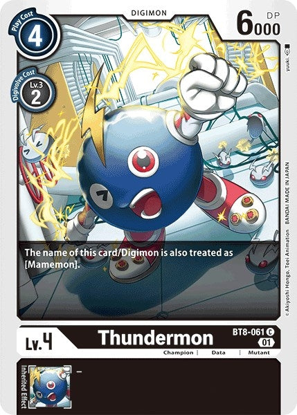 Image for Thundermon - Digimon Card Game