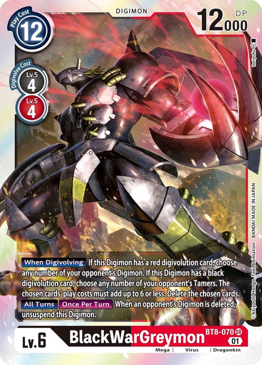 Image for BlackWarGreymon - Digimon Card Game