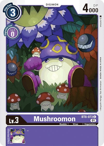 Image for Mushroomon - Digimon Card Game