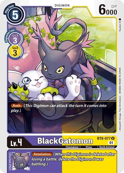 Image for BlackGatomon - Digimon Card Game