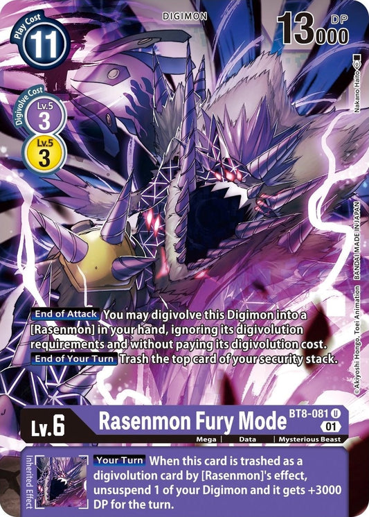 Image for Rasenmon Fury Mode - Digimon Card Game