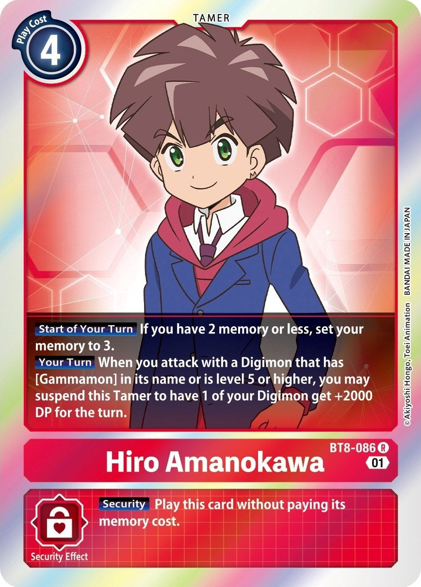 Image for Hiro Amanokawa - Digimon Card Game