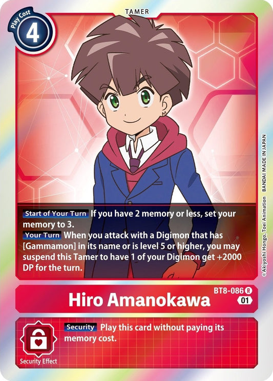 Image for Hiro Amanokawa - Digimon Card Game