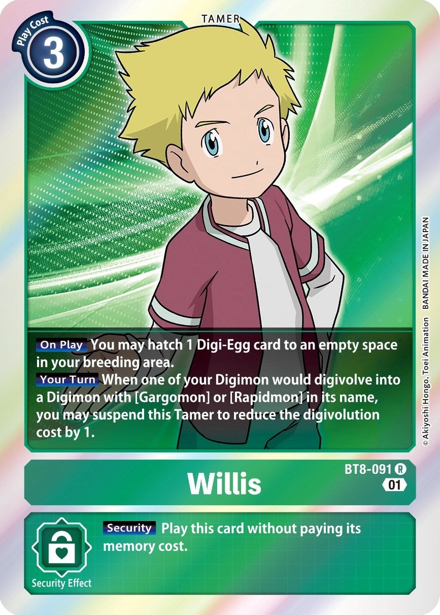 Image for Willis - Digimon Card Game