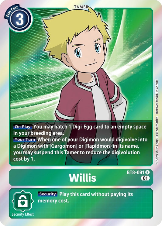 Image for Willis - Digimon Card Game