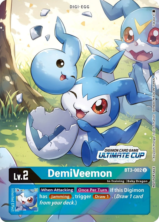 Image for DemiVeemon - BT3-002 (Ultimate Cup 2022) - Digimon Card Game