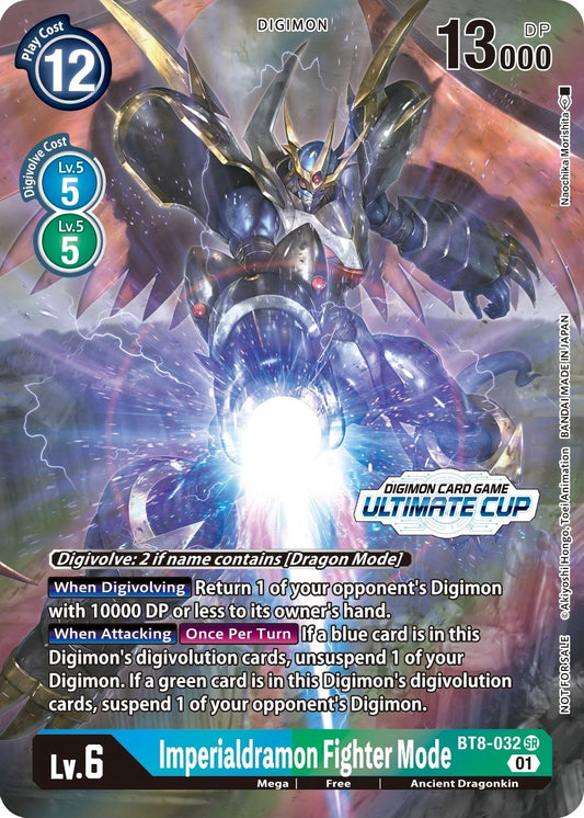 Image for Imperialdramon Fighter Mode - BT8-032 (Ultimate Cup 2022) - Digimon Card Game
