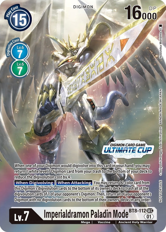 Image for Imperialdramon Paladin Mode (Ultimate Cup 2022) - Digimon Card Game