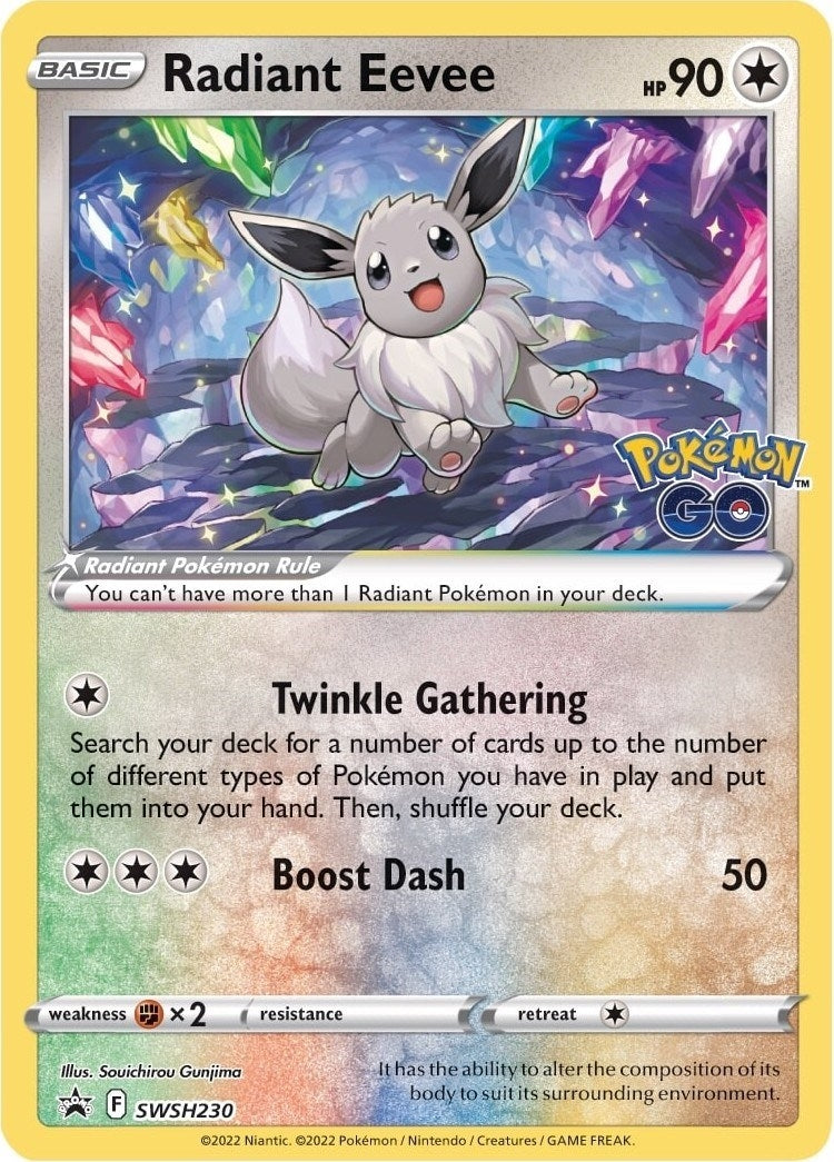 Image for Radiant Eevee - SWSH230 - Pokemon
