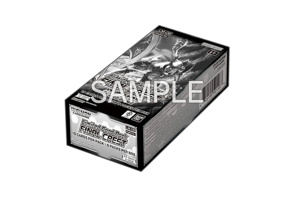 Digimon Card Game: Final Crest Limited Card Booster Box [LM-08] *PRE-ORDER*