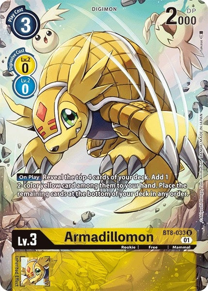 Image for Armadillomon (Alternate Art) - Digimon Card Game