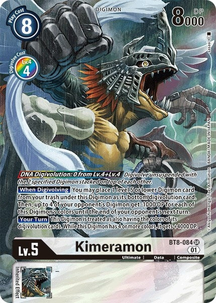 Image for Kimeramon (Alternate Art) - Digimon Card Game
